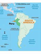 Image result for Peru On World Map