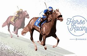 Image result for Illusion Horse Racing Cartoon