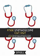 Image result for Printable Stethoscope
