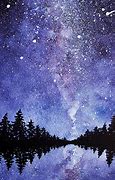 Image result for Night Sky with Stars Art