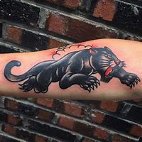 Image result for Black Panther Tattoo Drawings