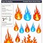 Image result for Printable Flame Decals