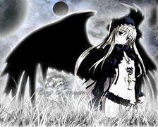 Image result for Sad Anime Gothic Angel