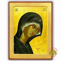 Image result for Wooden Mary Icon
