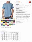 Image result for Hanes Tagless T-Shirts Size Chart