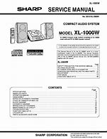 Image result for sharp mini stereo system manual