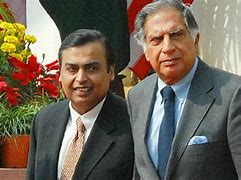 Image result for Mukesh Ambani Ratan Tata