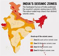 Image result for Earthquake in India Map