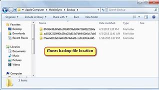 Image result for iPhone Backup File iTunes