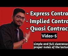 Image result for Example of Express Contract