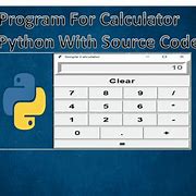 Image result for Simple Python Calculator Code