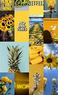 Image result for Yellow Aesthetic Wallpaper Collage