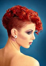 Image result for Hairstyles Curly 80s Bob