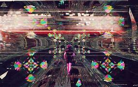 Image result for Cyberpunk Glitch Art