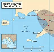 Image result for Mt. Vesuvius Pompeii and Herculaneum