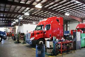 Image result for Semi Truck Repair Shop