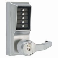 Image result for Push Button Entry Lock