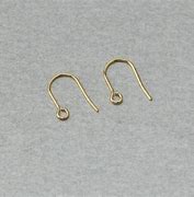 Image result for Gold Earring Hooks