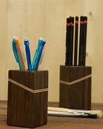 Image result for Wooden Pencil Holder Designs