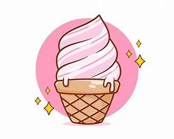 Image result for Caramel Ice Cream Cartoon