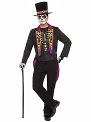 Image result for Mexican Skeleton Costume