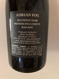 Image result for Adrian Fog Pinot Noir