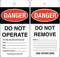 Image result for Lock Down Sign with Tape