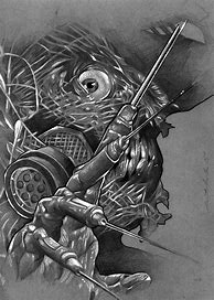 Image result for Scarecrow Batman Sketch