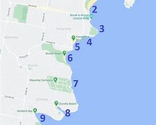 Image result for Coogee Beach Map