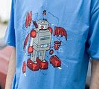 Image result for Robot Text Shirt