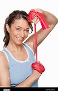 Image result for Carabiner and Red Exercise Band