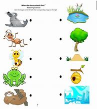 Image result for Animal Habitats Printables