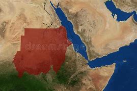 Image result for Sudan On Map of Africa