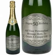 Image result for 50th Birthday Champagne