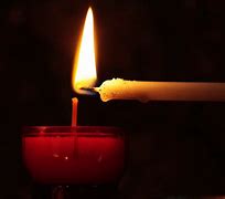 Image result for Lighted Candle Pic