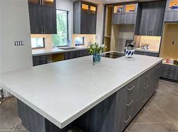 Image result for Light Gray Concrete Countertops