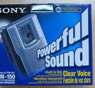 Image result for Sony Cassette Fielf Recorder