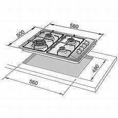 piano cottura misure il 46asv de longhi piano cottura 58x50 4 fuochi a gas inox piano cottura misure il 46asv de longhi piano cottura 58x50 4 fuochi a gas inox