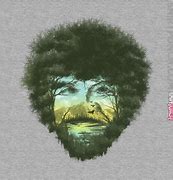 Image result for Bob Ross Silhouette