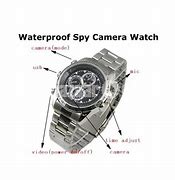 Image result for Hidden Spy Camera Watch