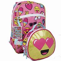 Image result for Emoji Backpack for Kids Girls
