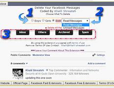 Image result for Facebook Deleted My Inbox SMS