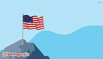 Image result for Animated American Flag