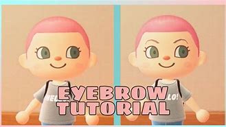 Image result for Acnh Eyebrow Template
