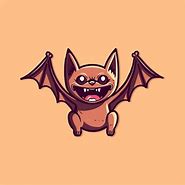 Image result for Cute Bat Drawing Black and White