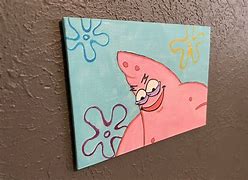 Image result for Patrick Star Painting