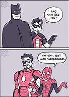 Image result for DC Marvel Crossover Meme