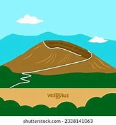 Image result for Mount Vesuvius Pompeii Map
