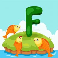 Image result for Fishing Hook Letter F Cartoon