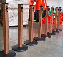 Image result for Stanchion Post for Sign